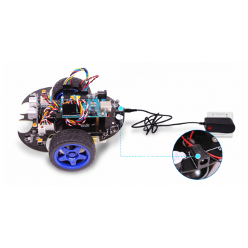 کیت ربات ماشین هوشمند UNO R3 با قابلیت کنترل از طریق بلوتوث